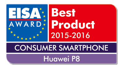 EISA Award: HUAWEI P8 überflügelt die Konkurrenz
