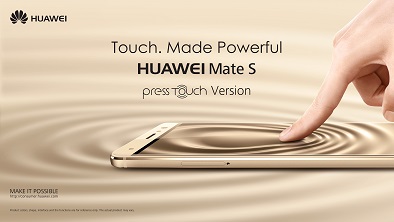Une excellente idée de cadeau pour Noël – Huawei lance le Mate S avec fonction Press Touch