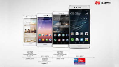 Le Huawei P9 élu « Meilleur Smartphone Grand Public en Europe »