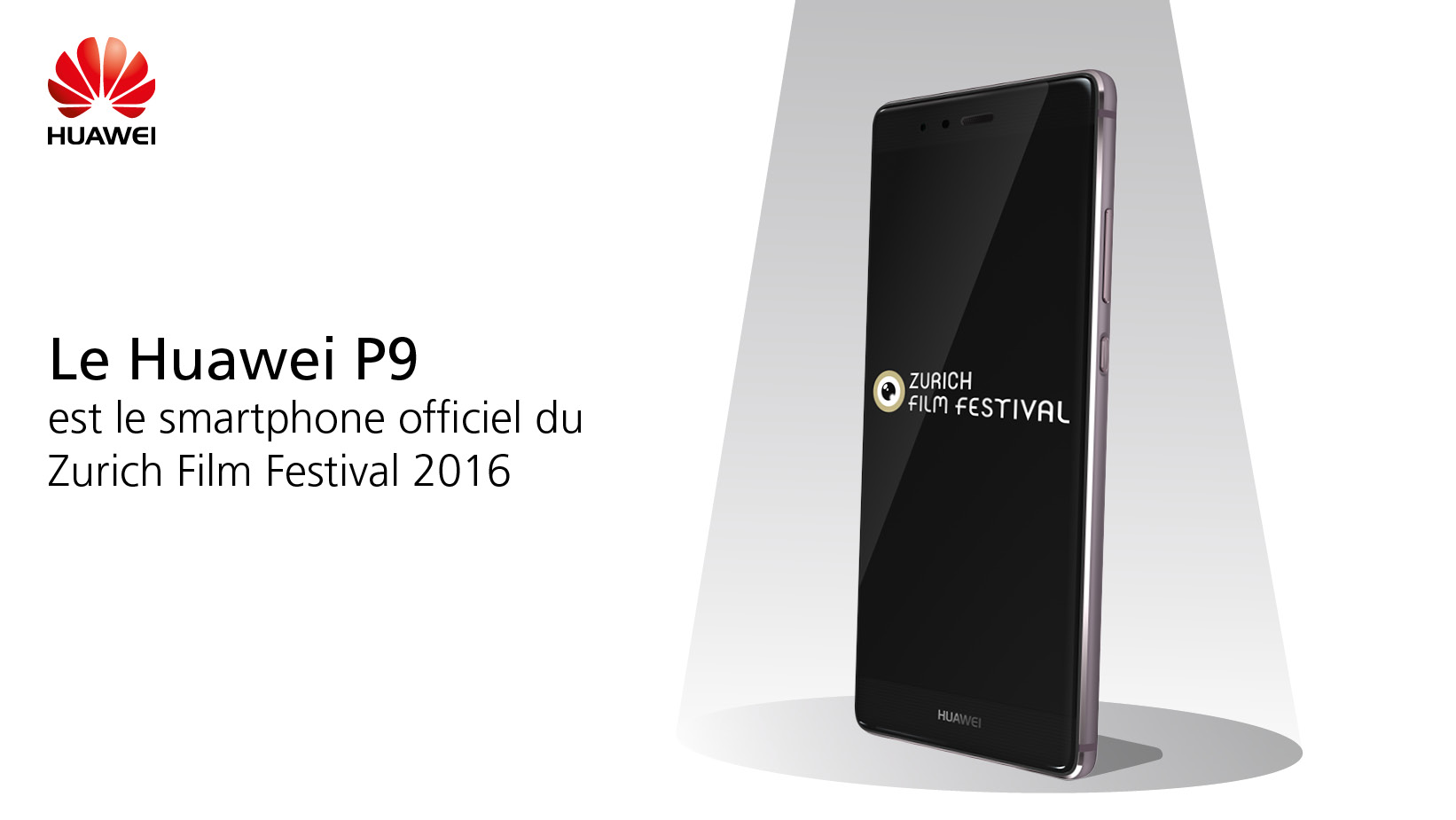Huawei Suisse devient un partenaire officiel du Zurich Film Festival 2016