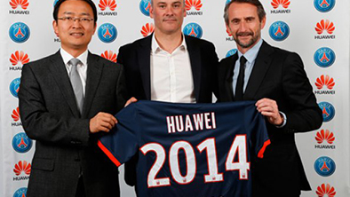 Huawei, partenaire officiel du Paris Saint-Germain