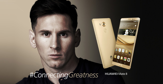 Lionel Messi se une a la familia Huawei de embajadores globales de marca