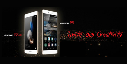HUAWEI P8及HUAWEI P8 Lite旗艦登場