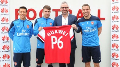 Huawei and Arsenal announce global partnership