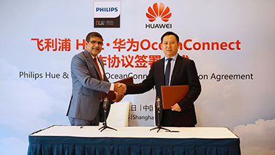 Huawei a Philips Lighting nadväzujú partnerstvo v oblasti inteligentného osvetlenia a internetu vecí