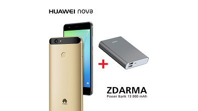K Huawei P9 a Huawei Nova zákazníci teraz dostanú powerbanky zdarma
