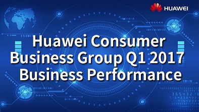 Huawei Consumer BG v Q1 2017: medziročný nárast predaných smartfónov o 21,6 %