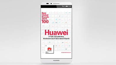 Huawei увійшла в сотню кращих брендів світу за версією Top 100 Interbrand 2014 Best Global Brands
