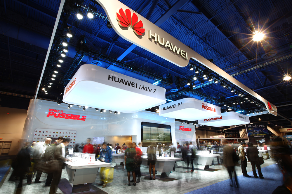 Повний спектр мобільних пропозицій від Huawei на виставці CES 2015