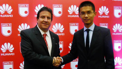 Huawei, new official sponsor of Independiente Santa Fe football club